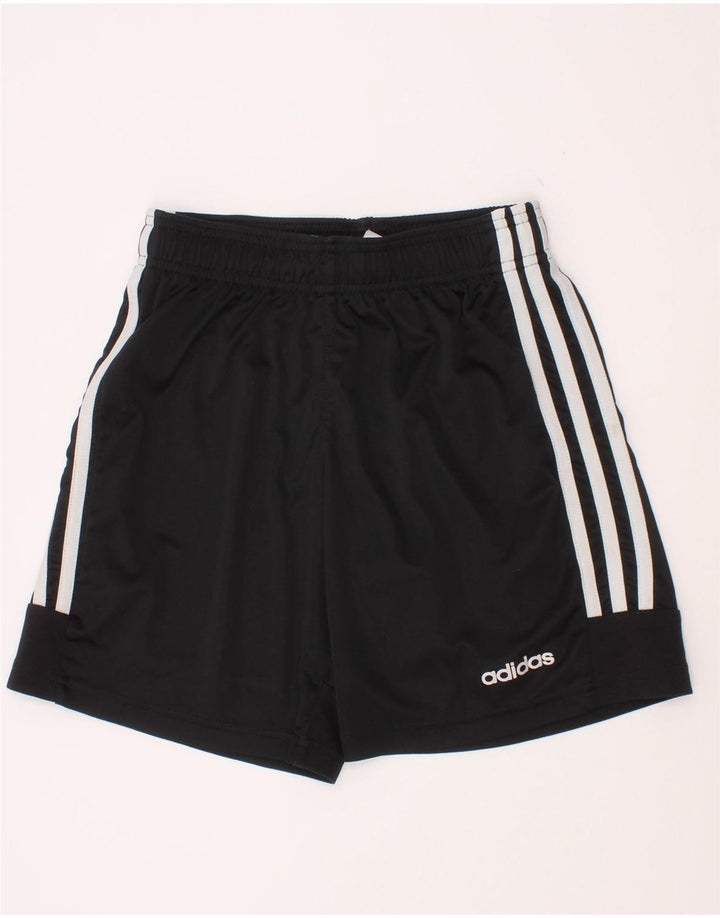 Adidas Boys Sport Shorts 11-12 Years Black Polyester