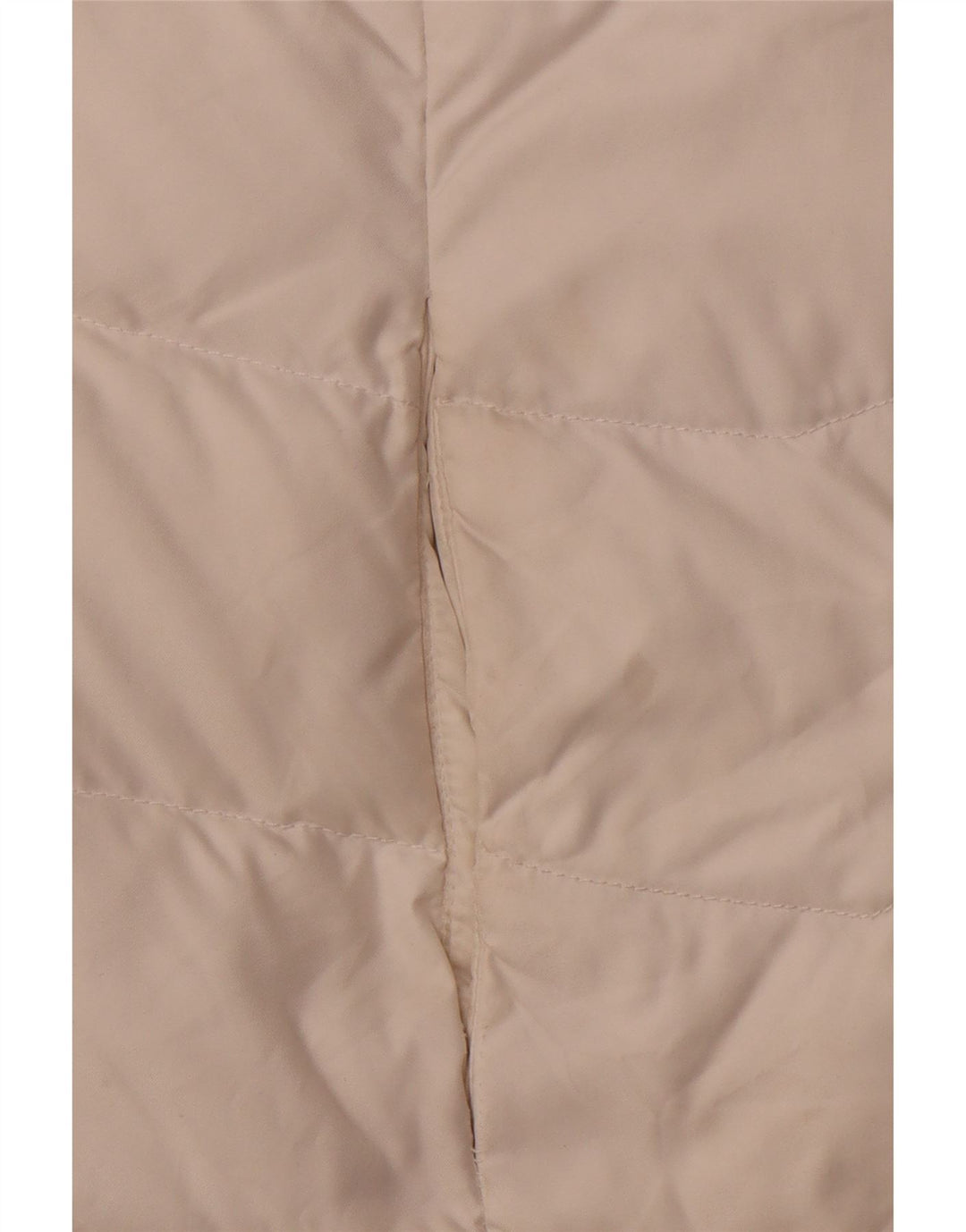 TOMMY HILFIGER Womens Hooded Padded Jacket UK 12 Medium White Polyester