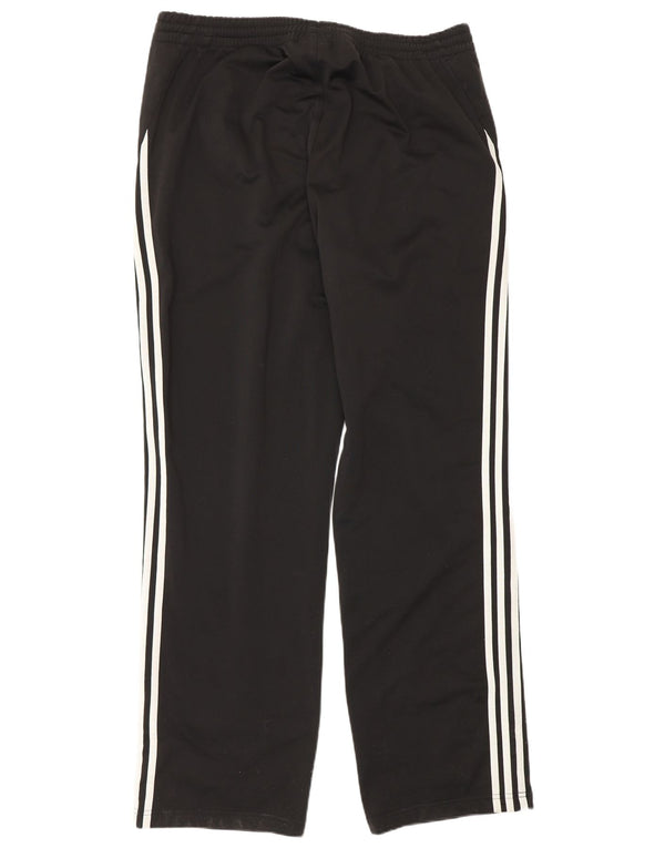 Adidas Mens Tracksuit Trousers Large Black Polyester