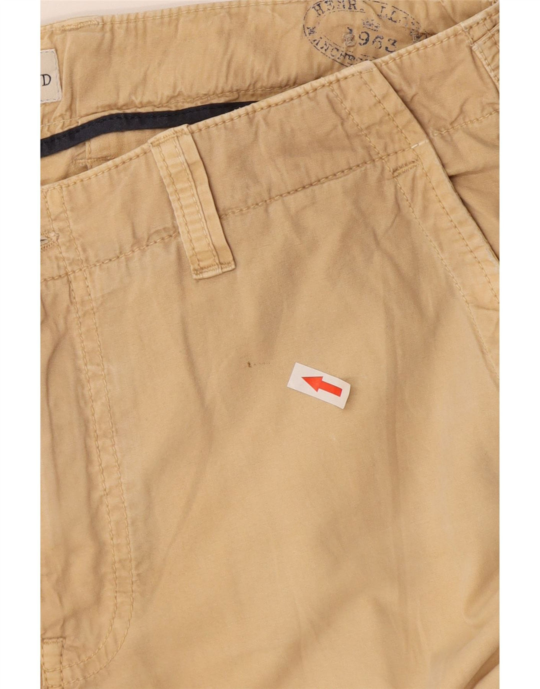 Henri Lloyd Womens Slim Cargo Trousers W34 L35 Beige