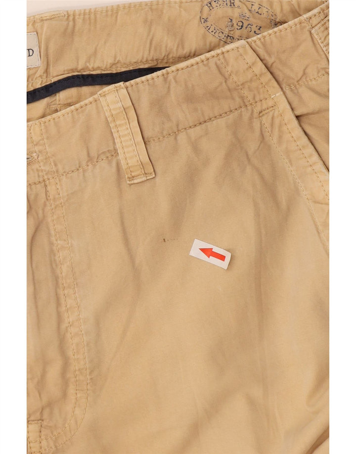 Henri Lloyd Womens Slim Cargo Trousers W34 L35 Beige