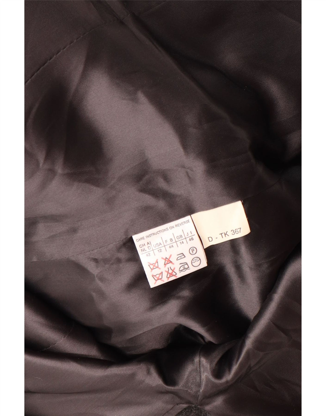 MARELLA Womens Double Breasted Coat UK 14 Large  Grey Virgin Wool