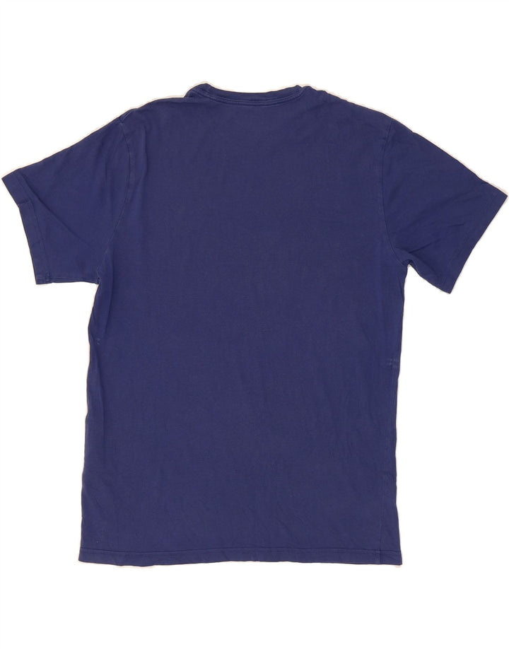 LEVI'S Mens Graphic T-Shirt Top Medium Navy Blue Cotton Vintage Levi's and Second-Hand Levi's from Messina Hembry 