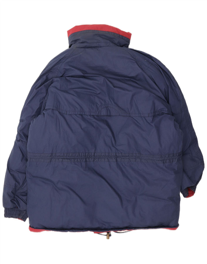 Vintage Mens Oversized Reversible Padded Jacket UK 40 Large Red
