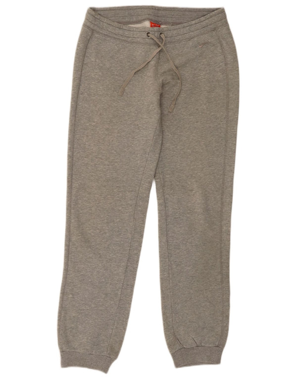 Nike Womens Tracksuit Trousers Joggers UK 12 /14 Medium  Grey Cotton