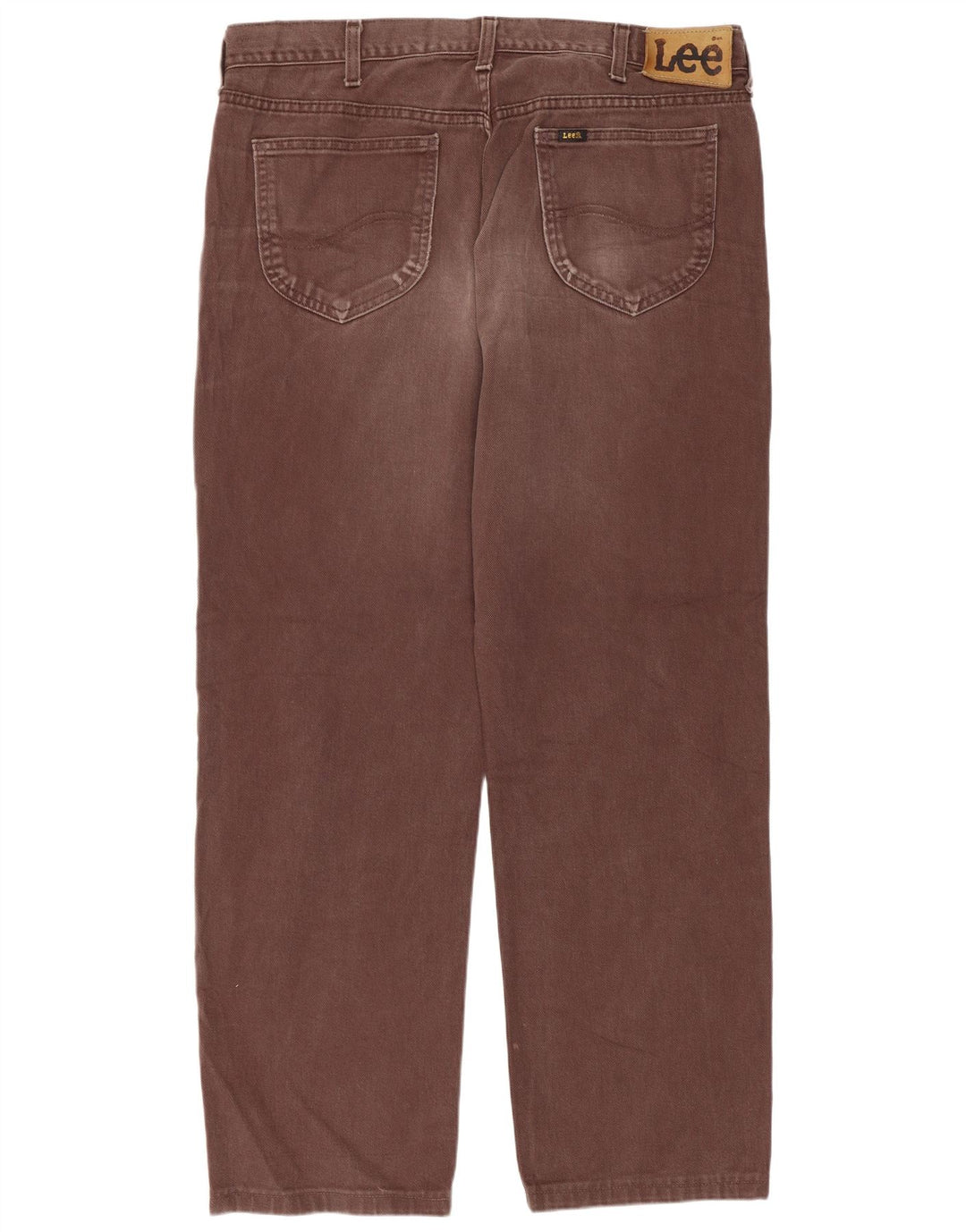 Lee Mens Straight Jeans W36 L29 Brown