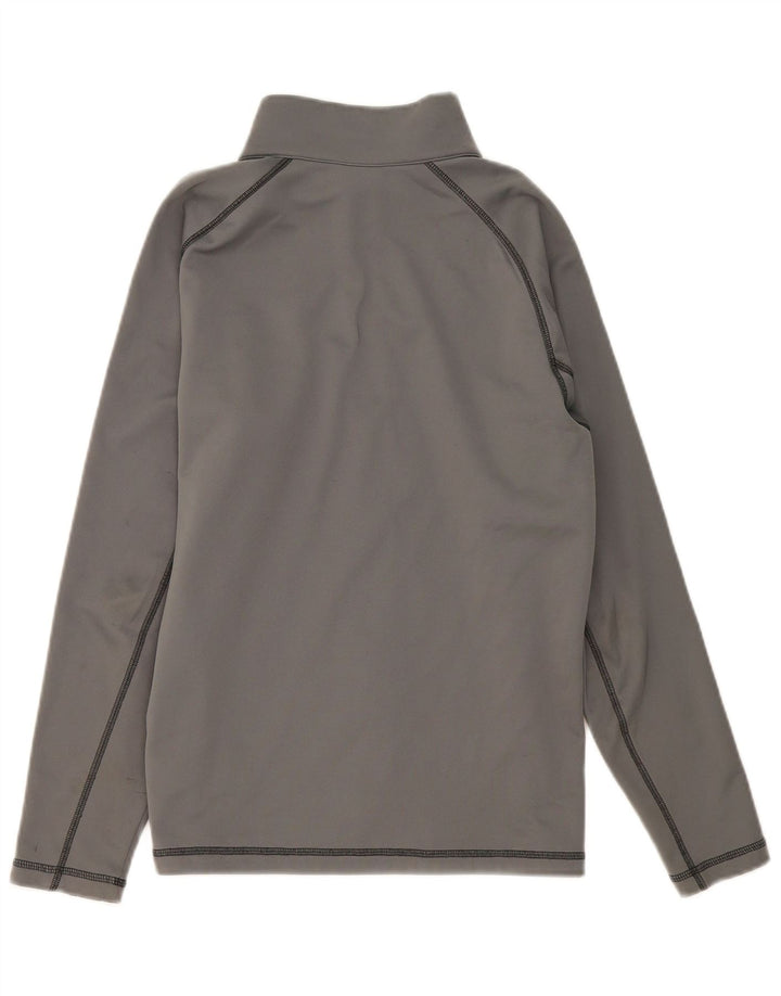 PUMA Mens Tracksuit Top Jacket Small Grey Polyester