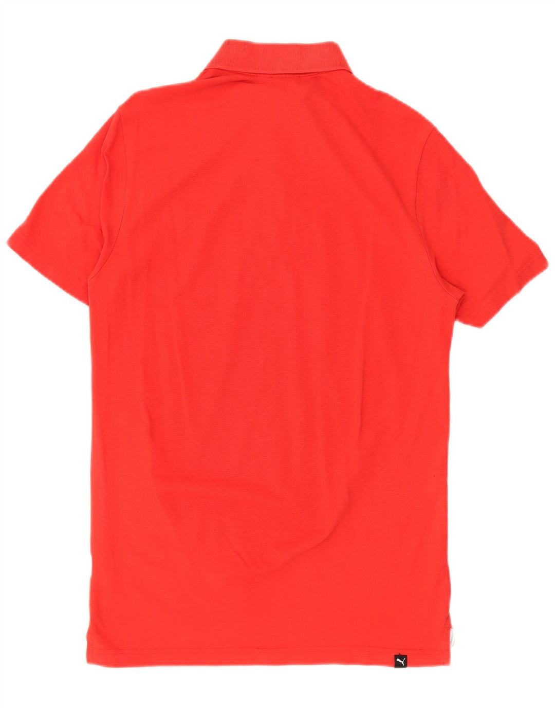 Puma Mens Polo Shirt Small Red Cotton