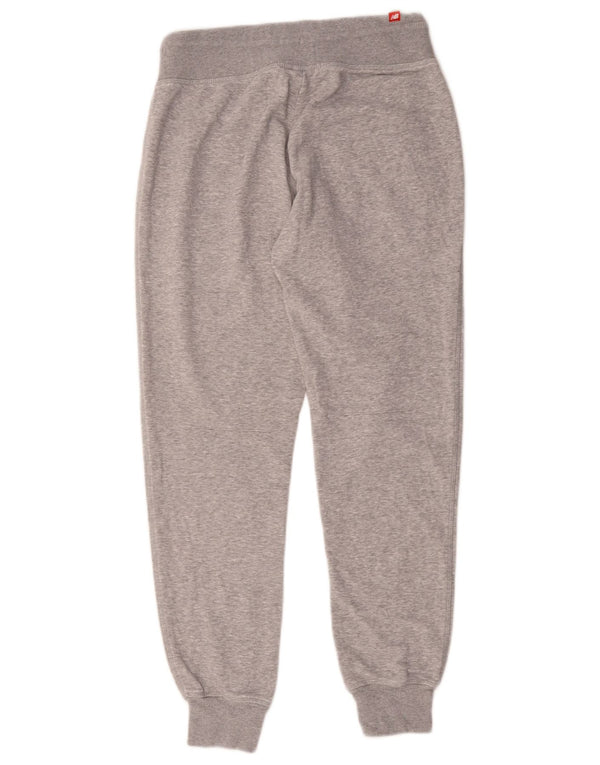 New Balance Mens Graphic Tracksuit Trousers Joggers Small Grey Flecked