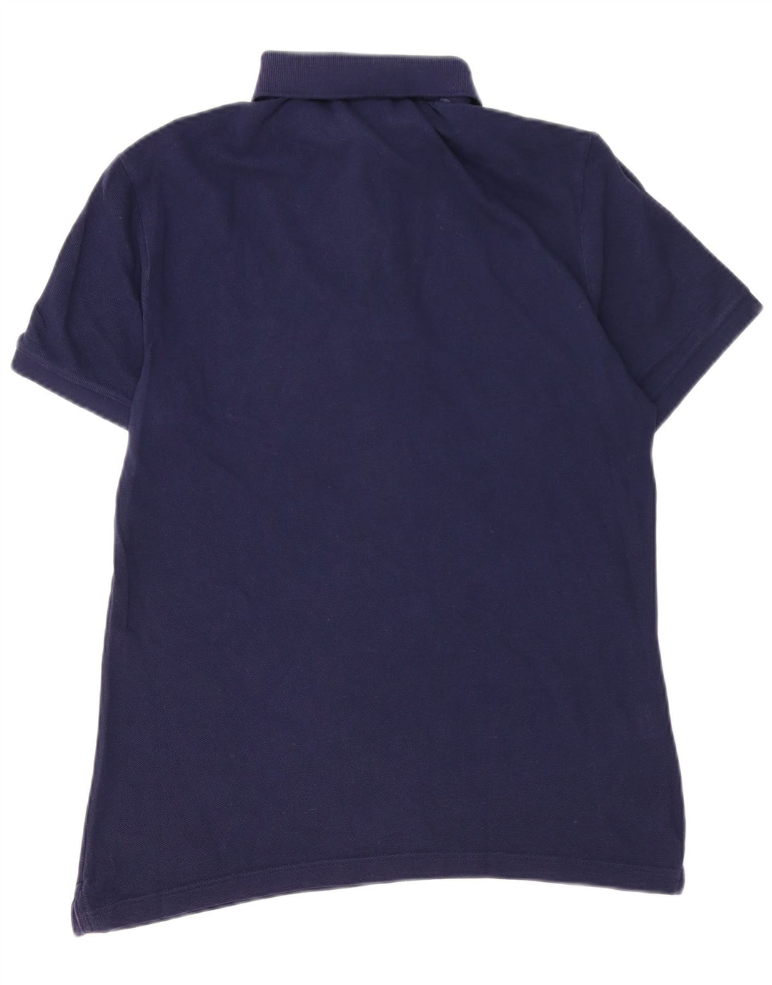 LACOSTE Mens Slim Fit Polo Shirt Size 4 Medium Navy Blue Cotton