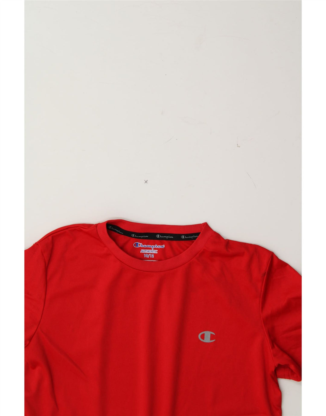 CHAMPION Boys T-Shirt Top 10-11 Years Red Polyester Vintage Champion and Second-Hand Champion from Messina Hembry 