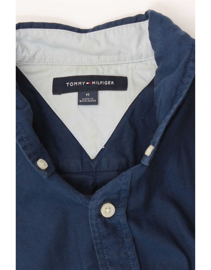 Tommy Hilfiger Mens Shirt Medium Navy Blue