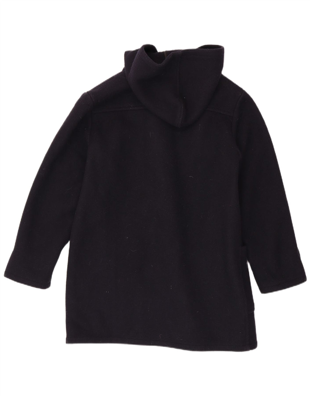 Paul & Shark Womens Hooded Duffle Coat UK 14 Medium Navy Blue Wool