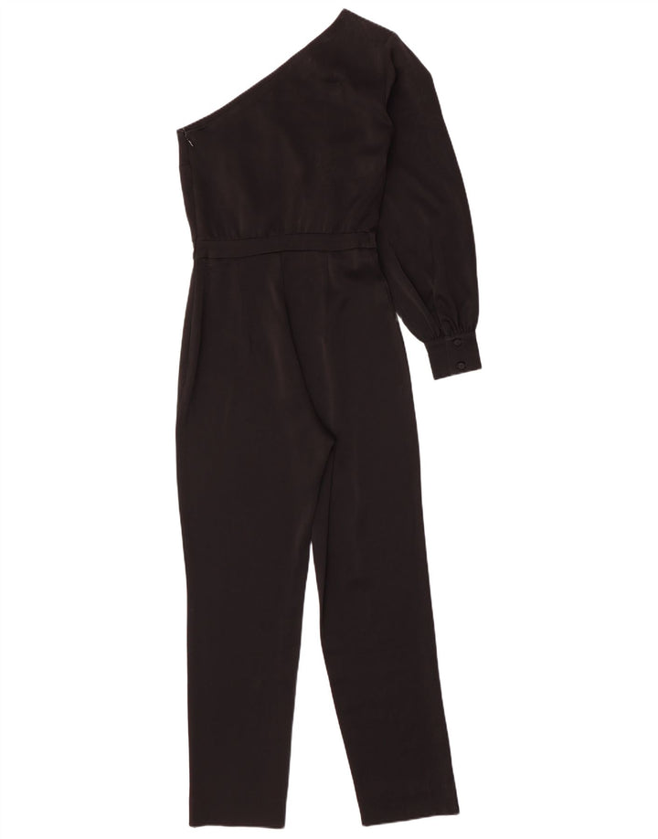 Kookai Womens One Shoulder Jumpsuit EU 34 XS Black