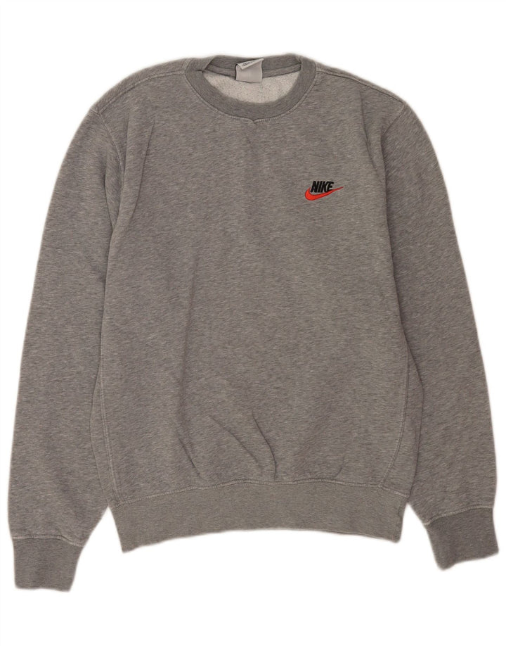 Nike Mens Sweatshirt Jumper XS Grey Cotton