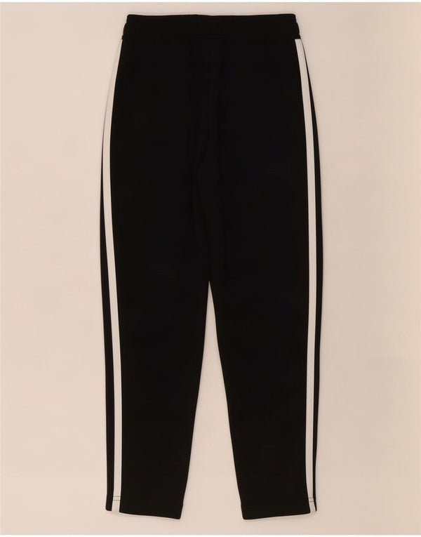 Adidas Boys Tracksuit Trousers 5-6 Years Black Polyester