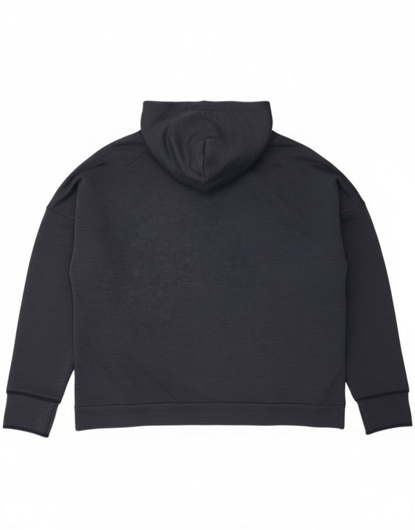 Adidas Mens Zip Hoodie Sweater 2XL Navy Blue Polyester