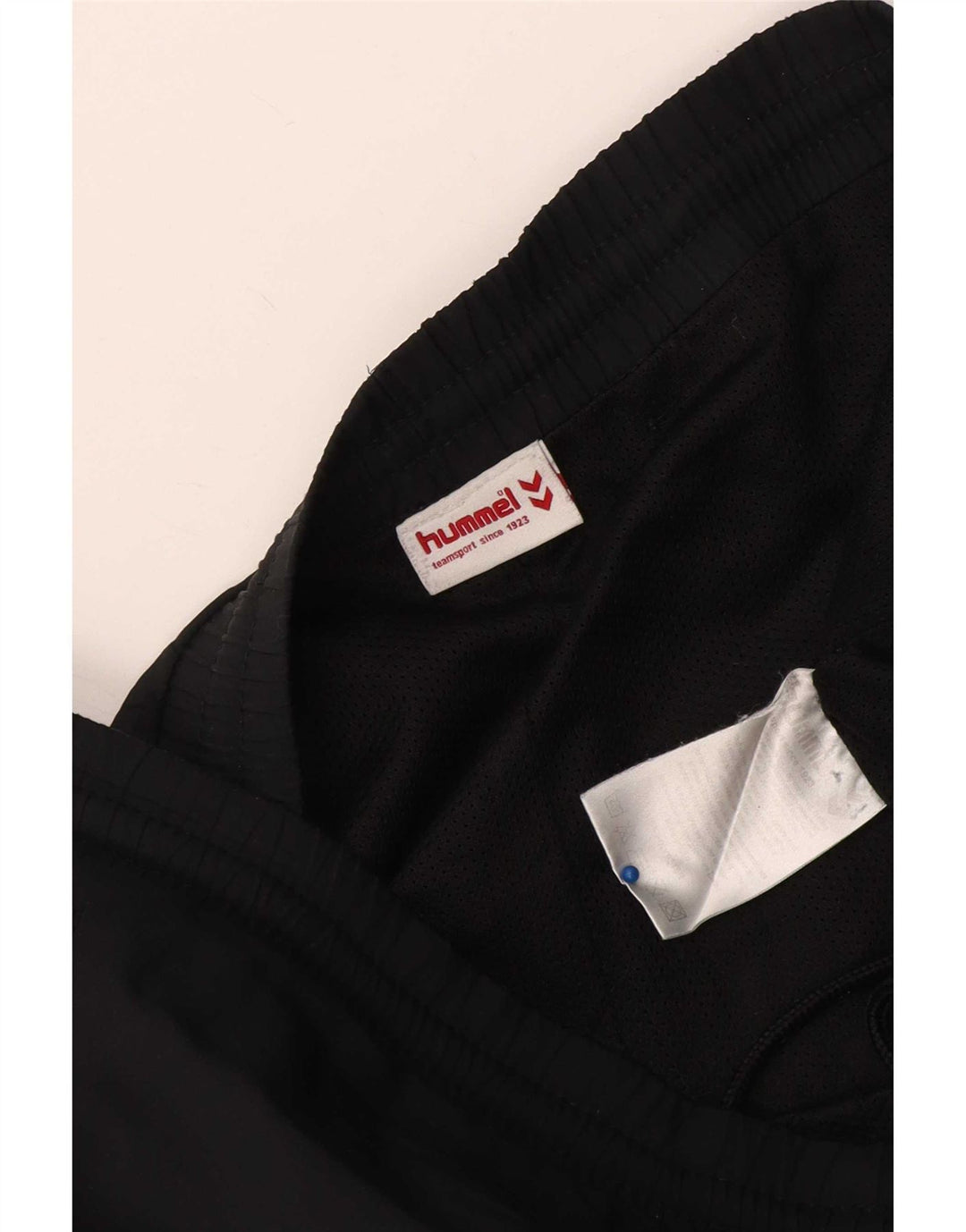 Hummel Mens Graphic Tracksuit Trousers Large Black Colourblock Polyester