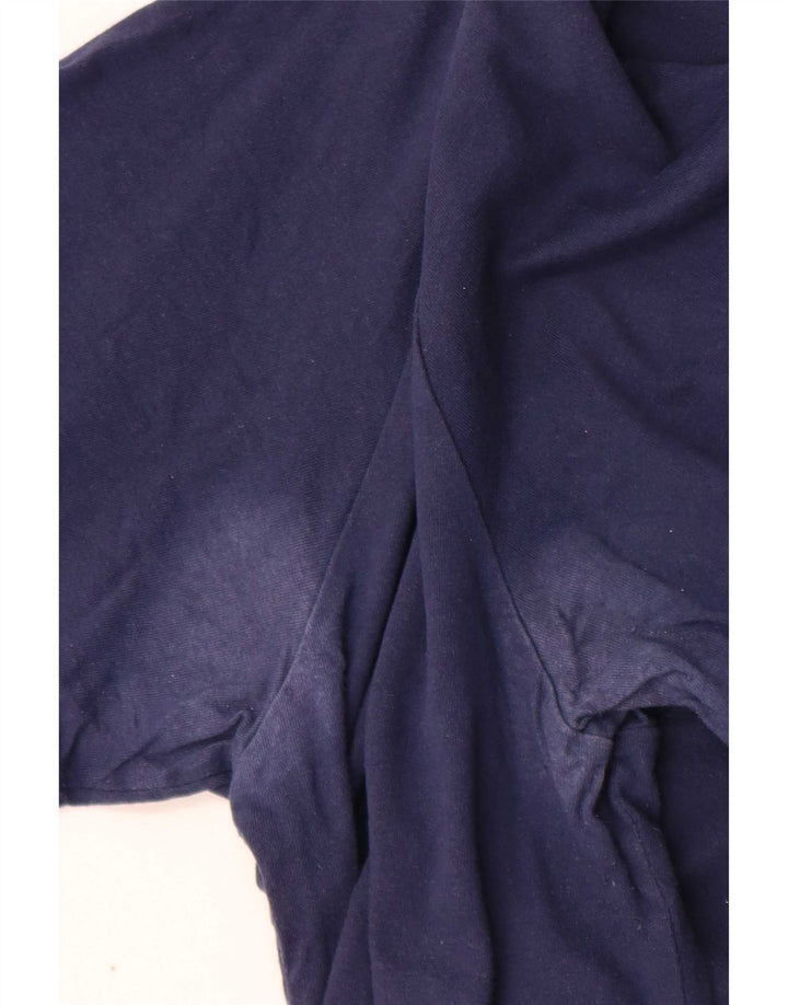 Nike Mens T-Shirt Top Medium Navy Blue Cotton