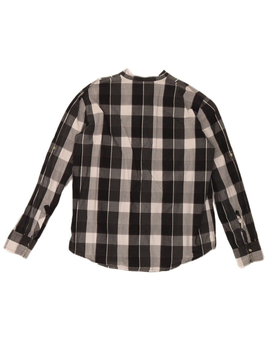 Carhartt Mens Shirt Small Black Check Cotton