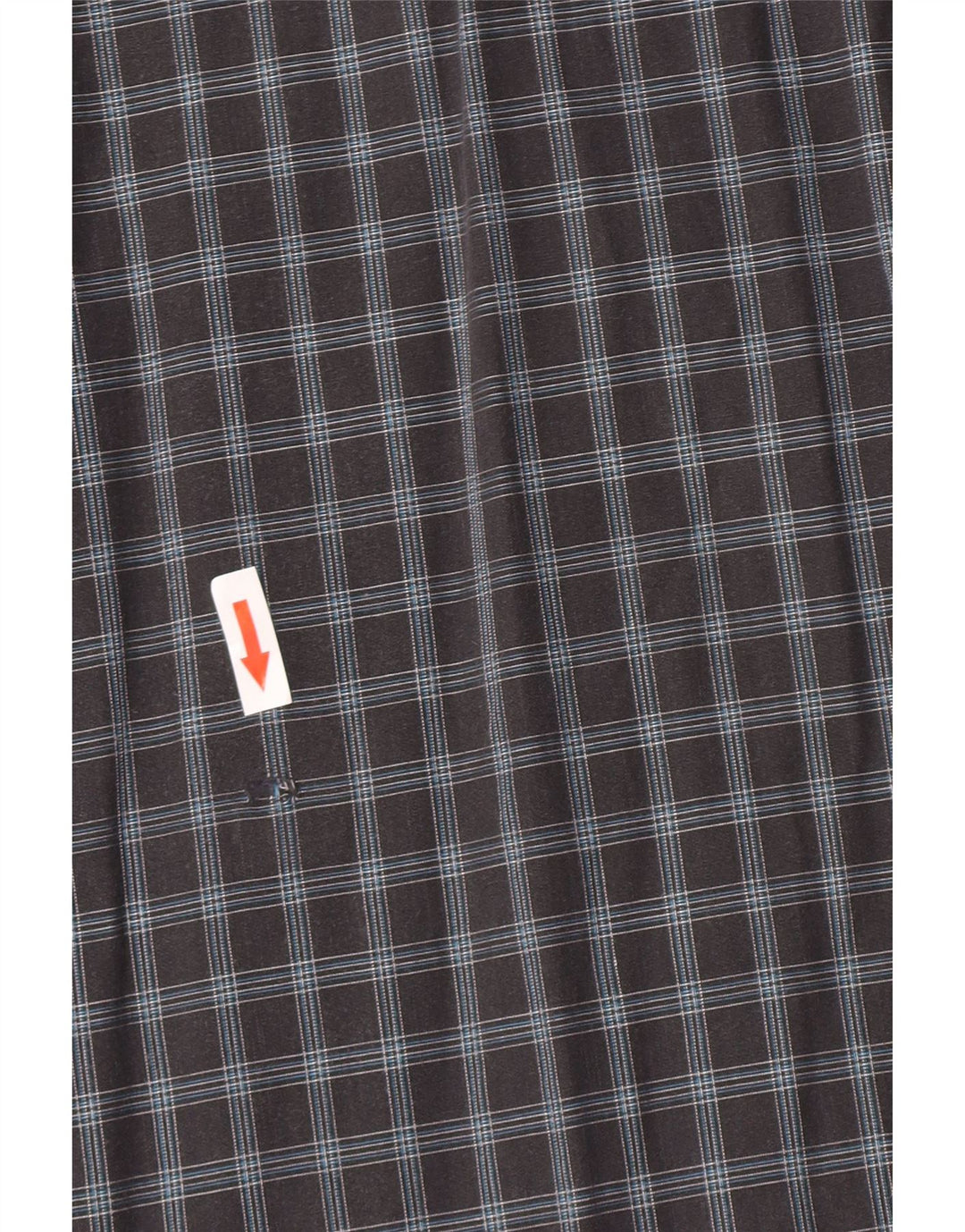 Camel Active Mens Short Sleeve Shirt XL Grey Check Cotton