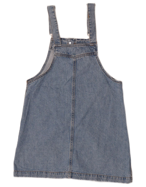 Zara Girls Denim Dungaree Dress 13-14 Years  Blue