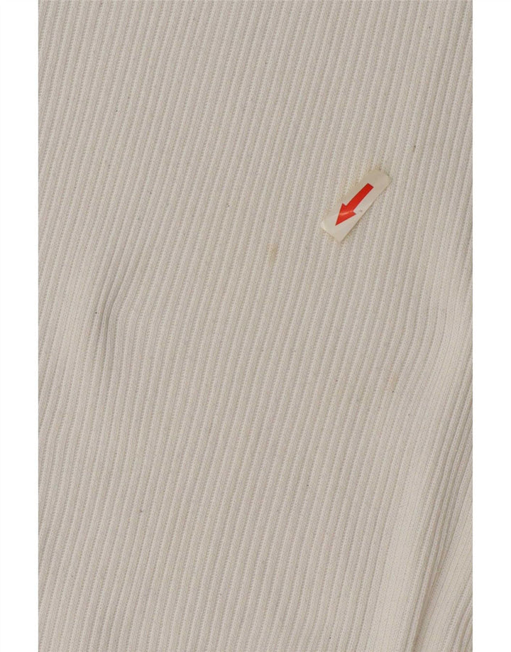 Zara Mens Polo Shirt XL White