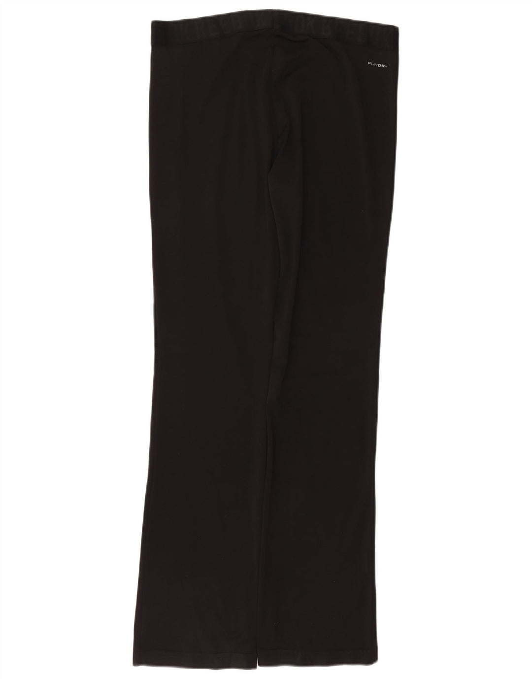 REEBOK Womens Leggings UK 12/14 Medium  Black Polyester