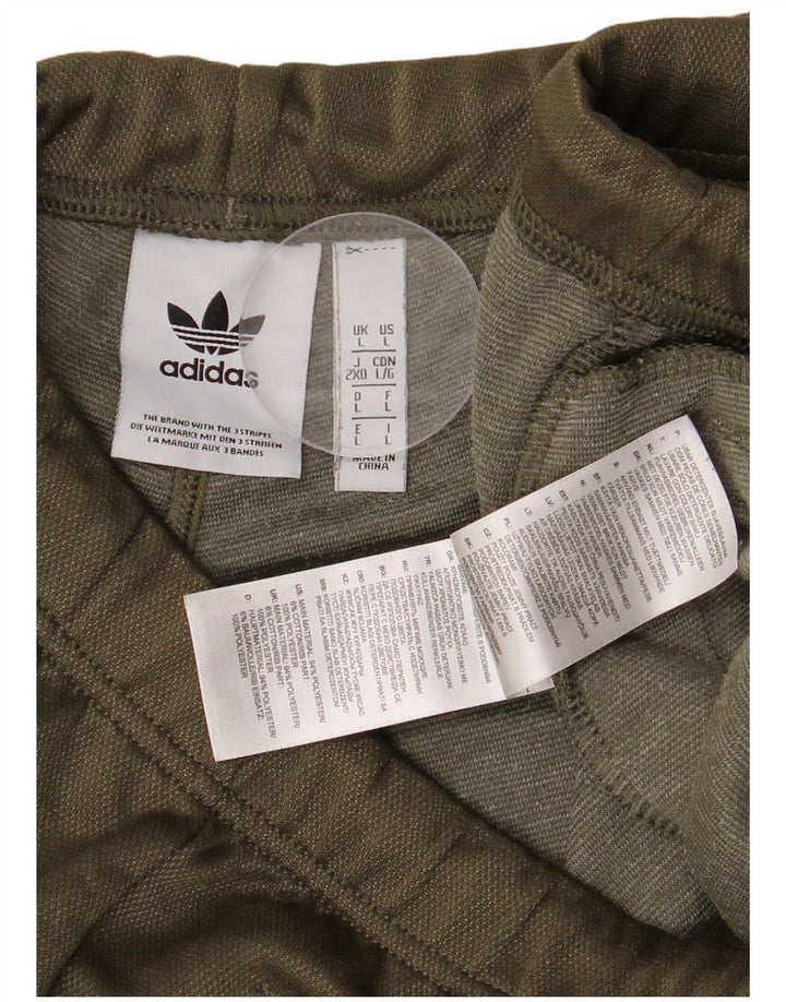 Adidas Mens Sport Shorts Large  Khaki Polyester