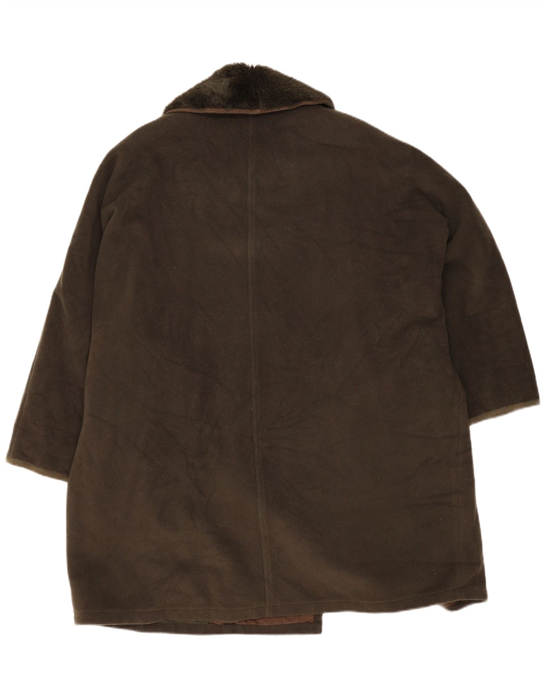 Vintage Mens Overcoat UK 44 2XL Khaki