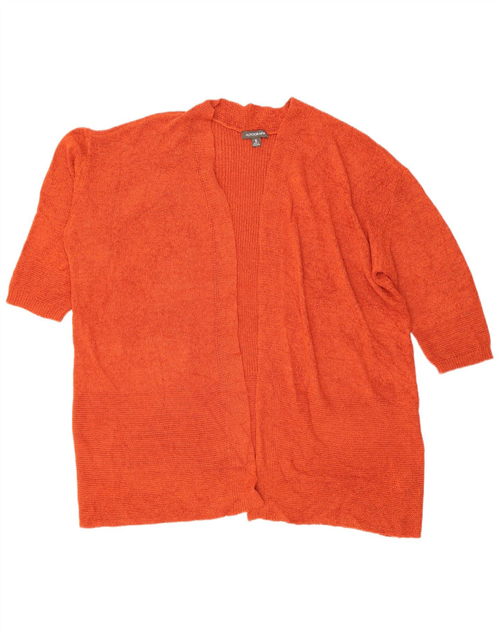 AUTOGRAPH  Womens Oversized Batwing Cardigan Sweater UK 10 Small Orange