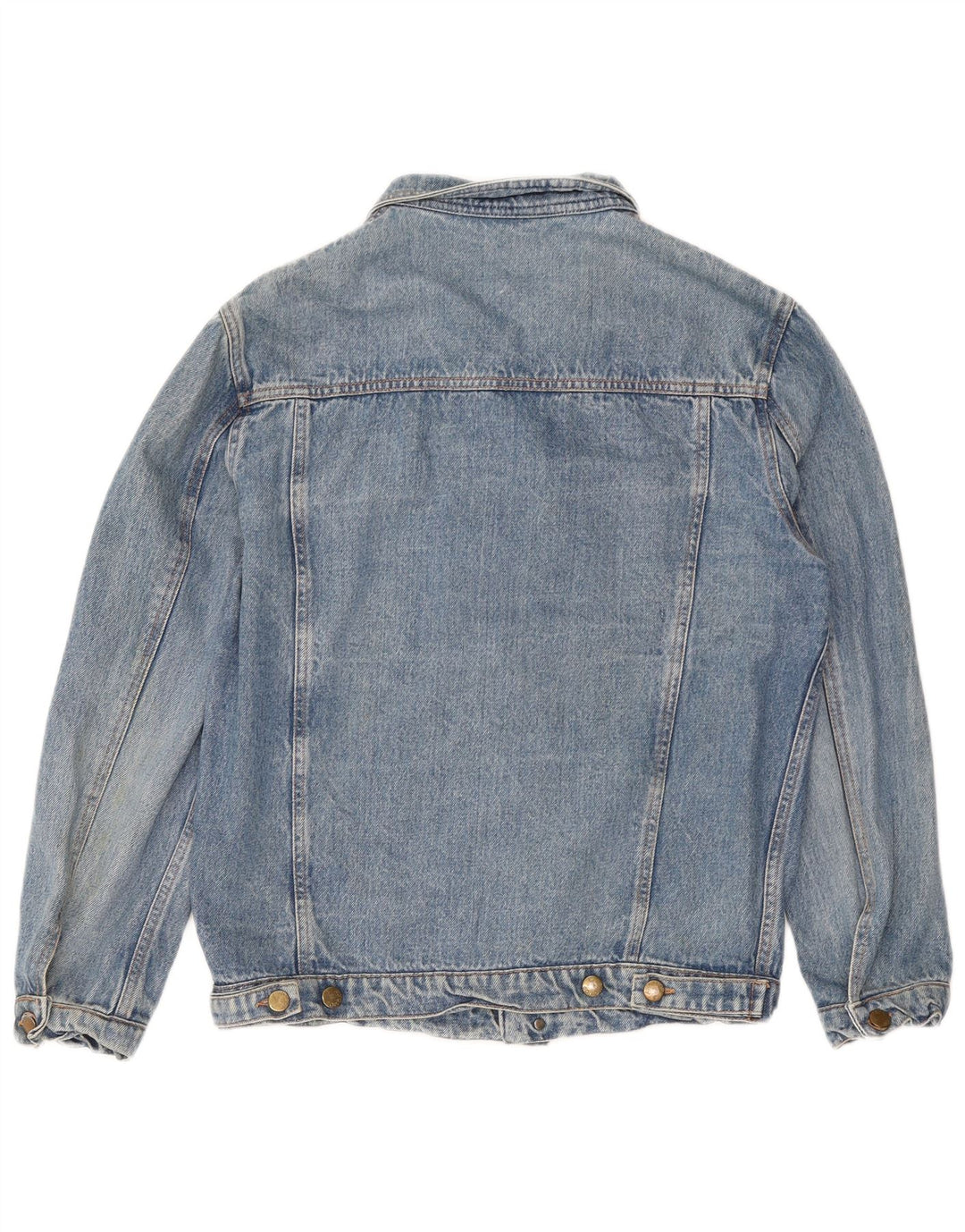 Vintage Mens Denim Jacket UK 38 Medium Blue