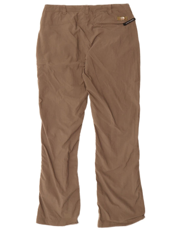 The North Face Womens Hiking Cargo Trousers US 6 Medium W30 L31 Beige Nylon