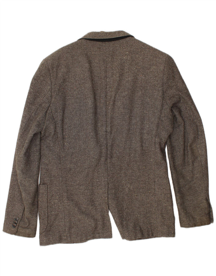 SCOTCH & SODA Mens 1 Button Blazer Jacket IT 48 Medium Brown