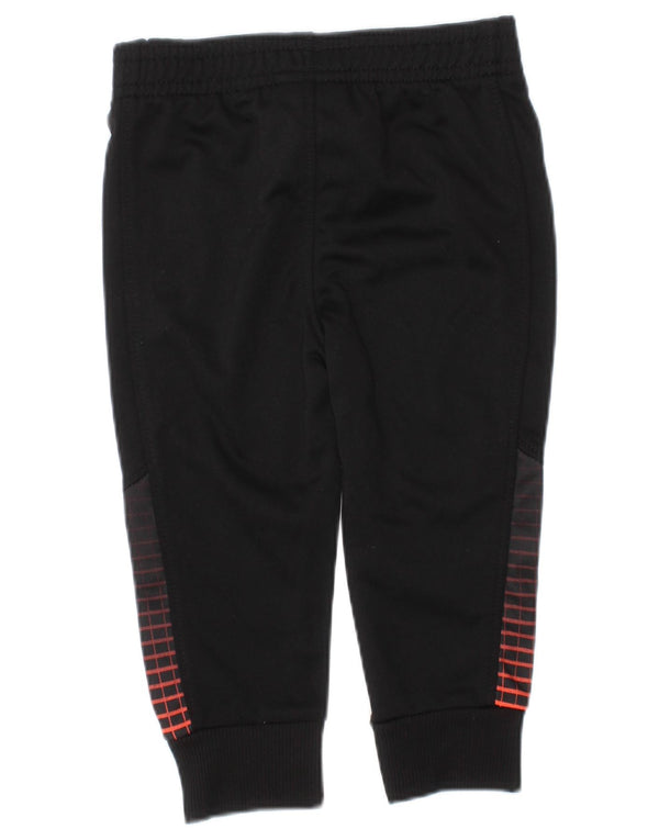 UNDER ARMOUR Baby Boys Tracksuit Trousers 6-9 Months  Black Geometric