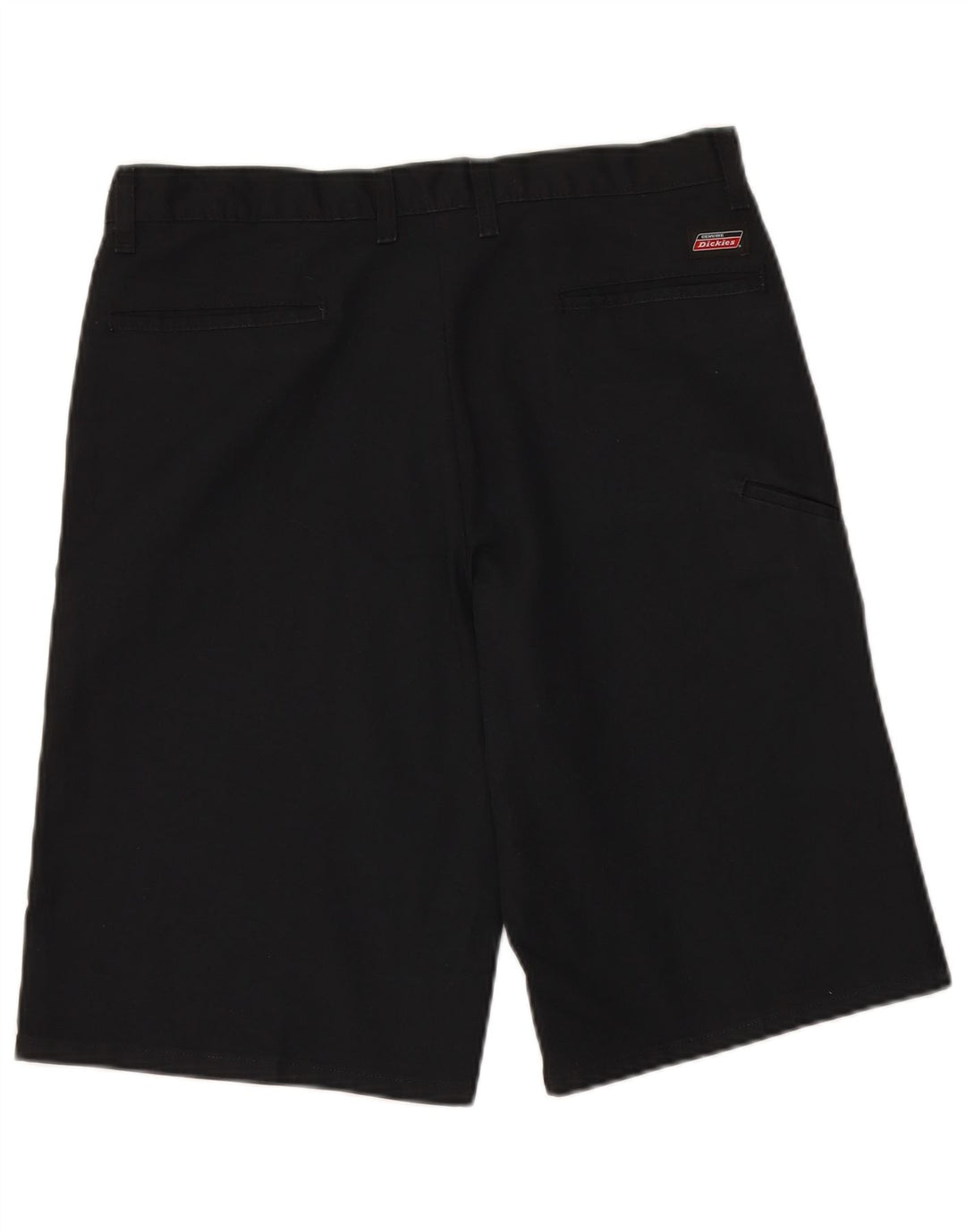 DICKIES Mens Chino Shorts W32 Medium Black Polyester