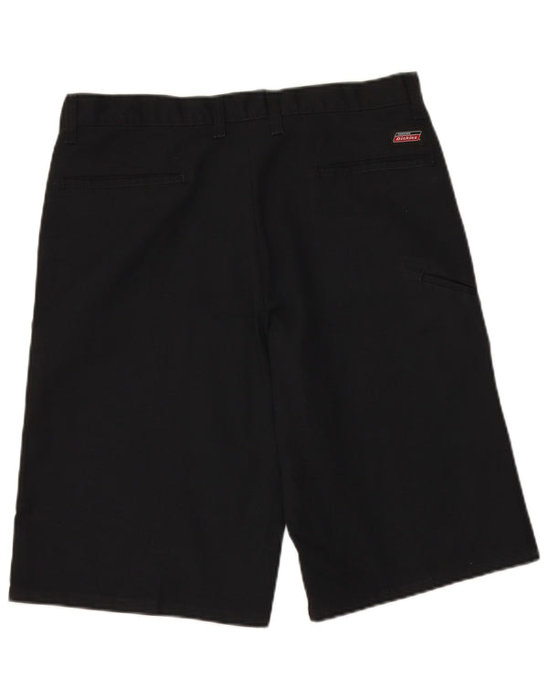 DICKIES Mens Chino Shorts W32 Medium Black Polyester