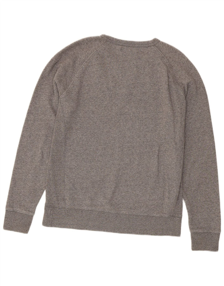 LEVI'S Mens Standard Fit Sweatshirt Jumper Medium Grey Flecked Cotton
