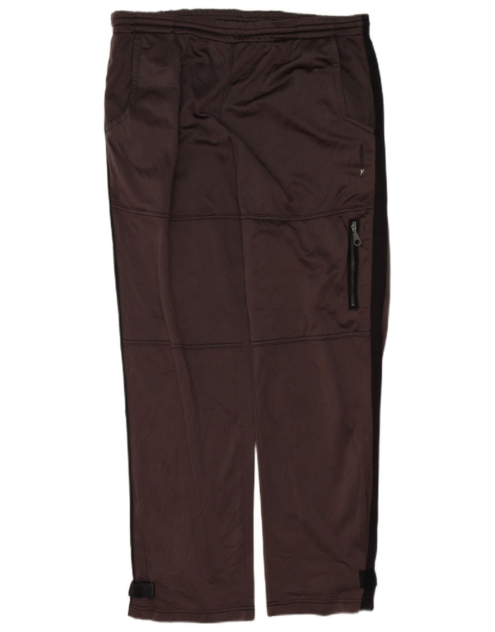 DIADORA Mens Cargo Tracksuit Trousers 2XL Brown Colourblock Polyester
