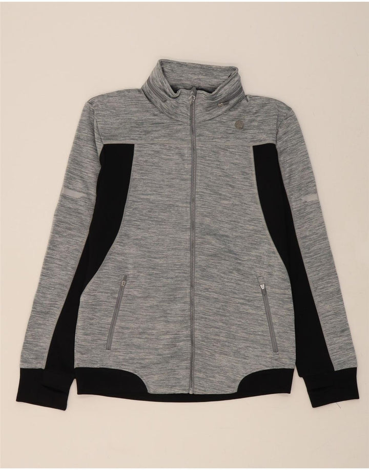 FILA Mens Tracksuit Top Jacket Medium Grey Colourblock Polyester Vintage Fila and Second-Hand Fila from Messina Hembry 