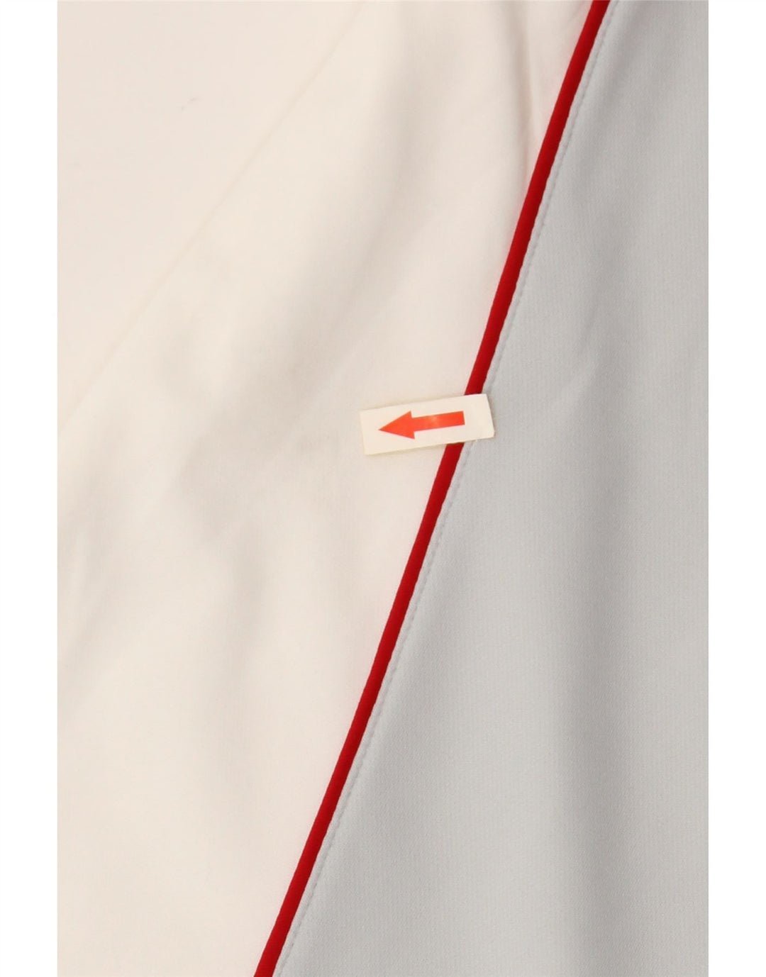 LOTTO Mens T-Shirt Top UK 38/40 Medium White Colourblock Polyester