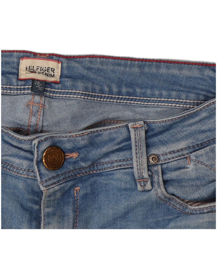 Tommy Hilfiger Womens Bootcut Jeans W28 L30 Blue