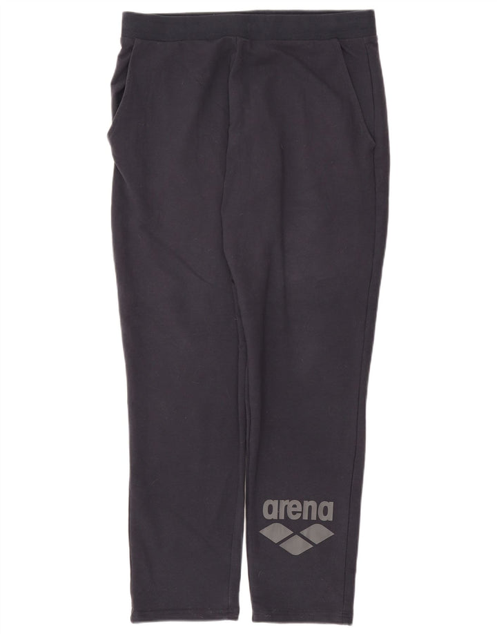 Arena Mens Graphic Tracksuit Trousers XL Navy Blue Polyester