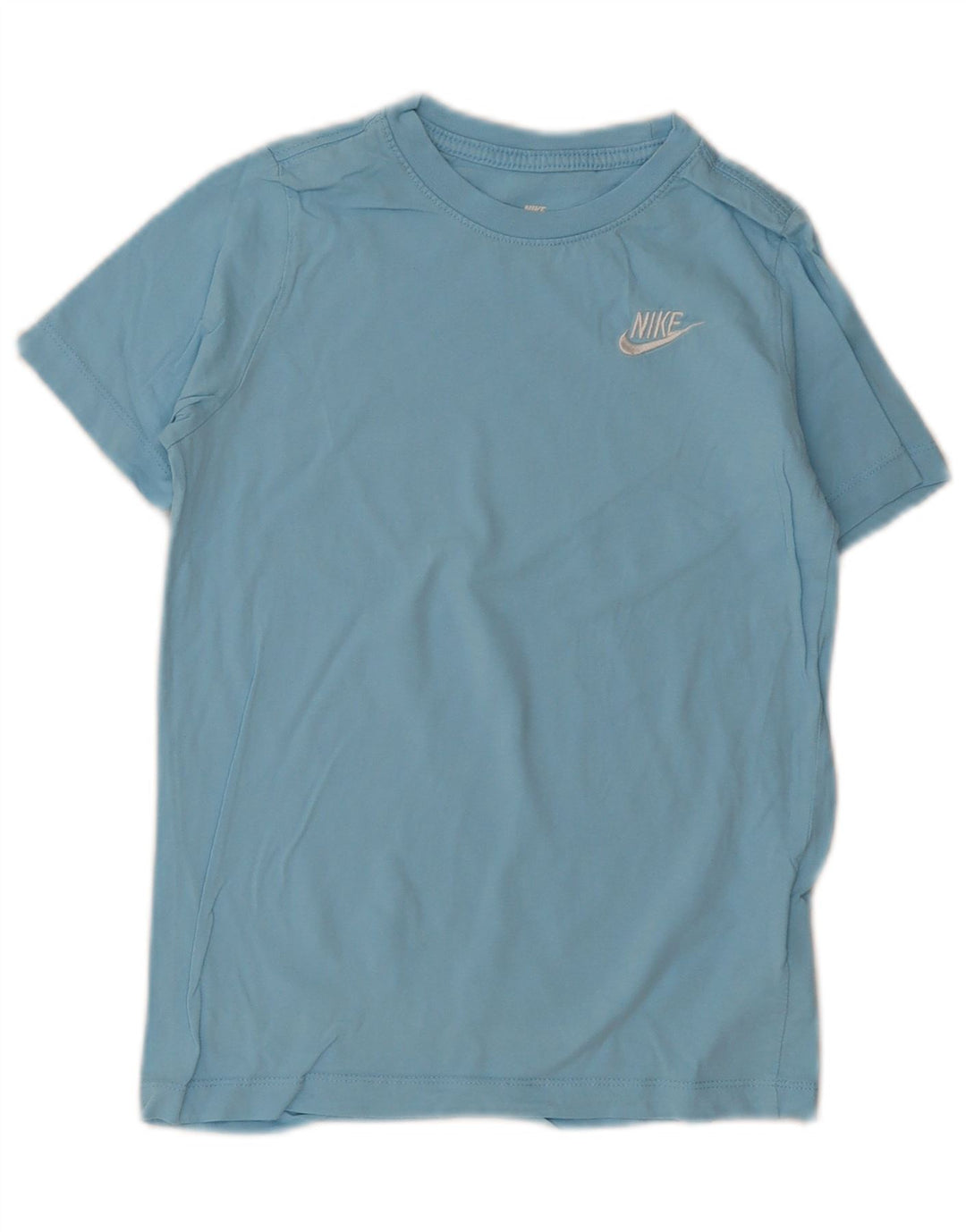 Nike Boys T-Shirt Top 10-11 Years Medium Blue Cotton