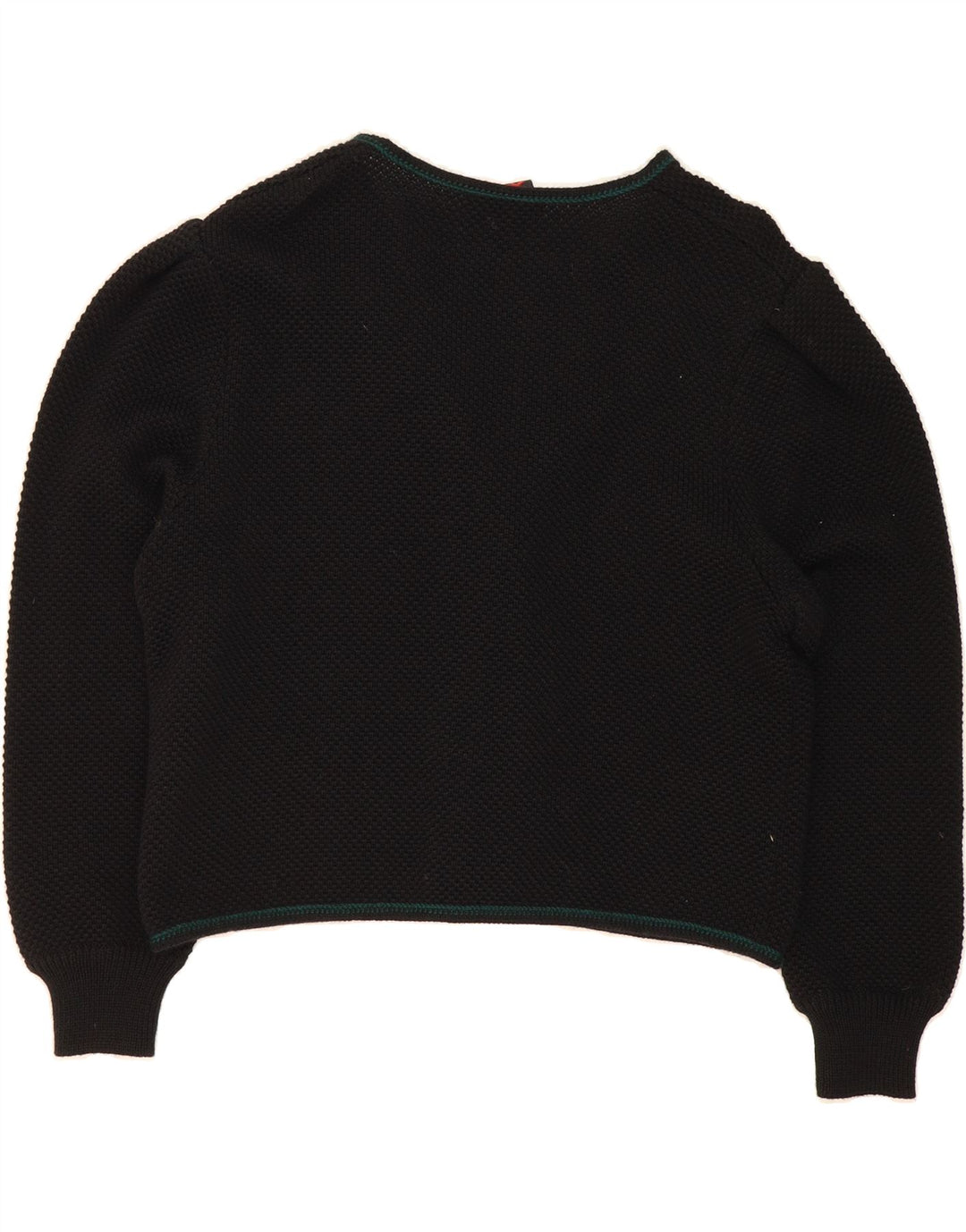 ARBEP Womens Cardigan Sweater IT 44 Medium Black Virgin Wool Vintage Arbep and Second-Hand Arbep from Messina Hembry 