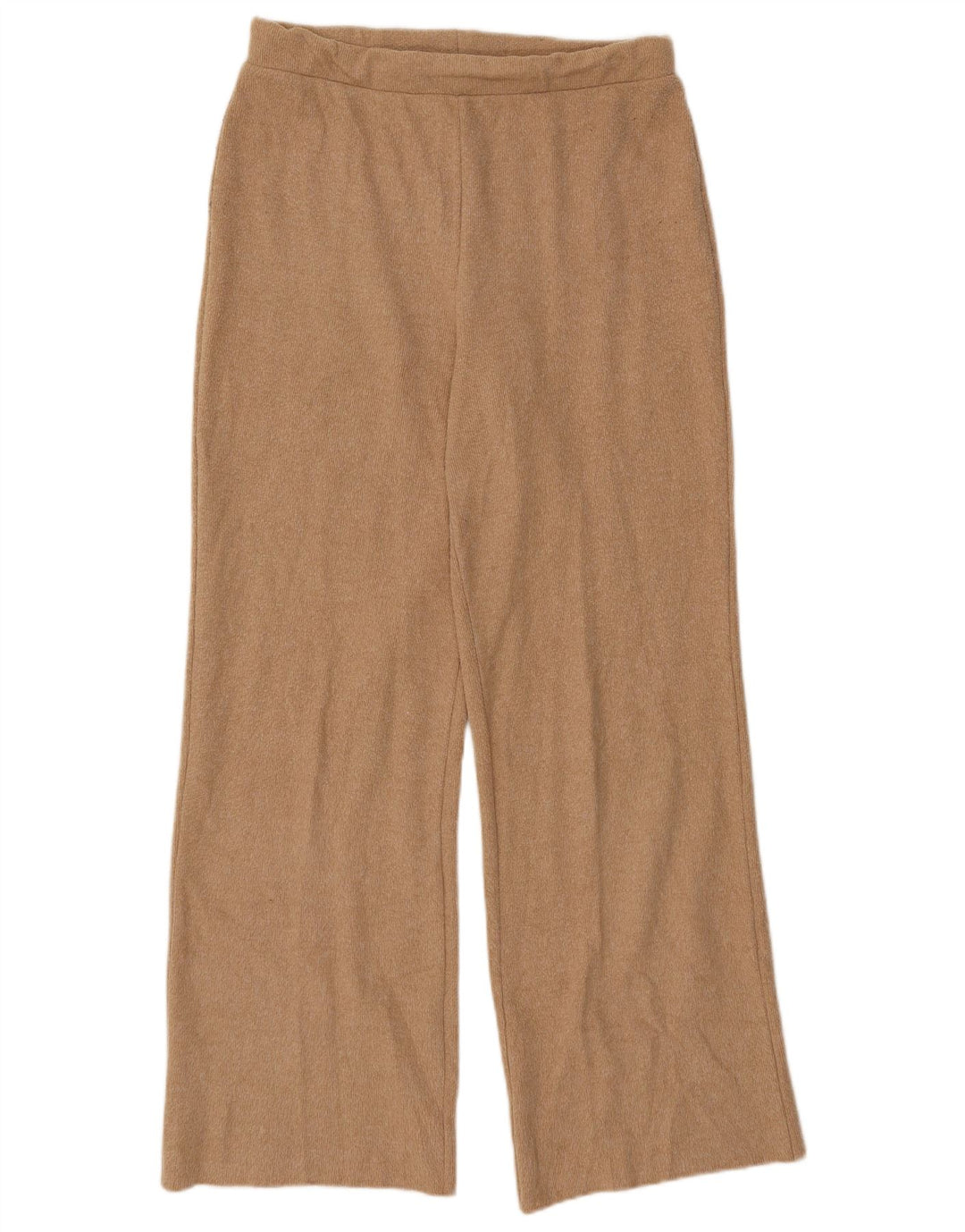 Zara Womens Tracksuit Trousers UK 12 Medium Beige Polyester