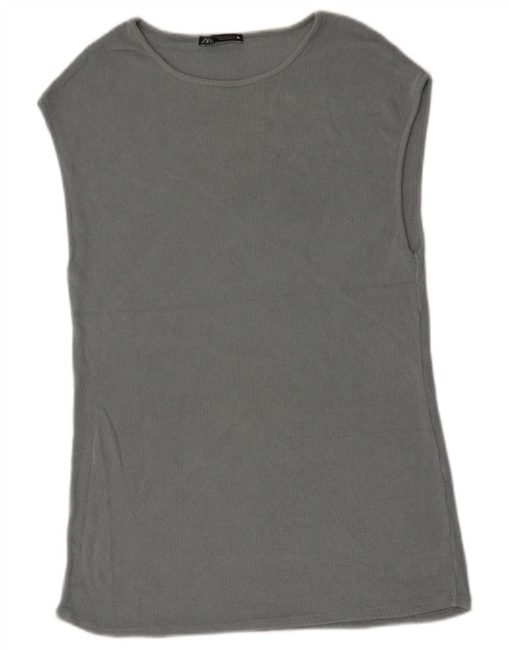 Zara Mens Vest Top Small Grey