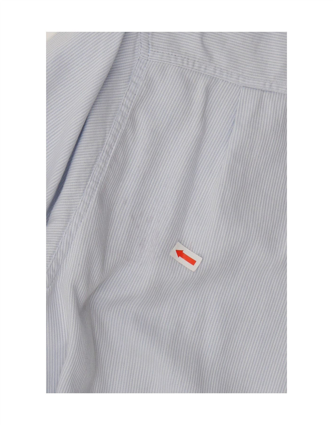 ARMANI JUNIOR Boys Shirt 13-14 Years Blue Pinstripe Cotton