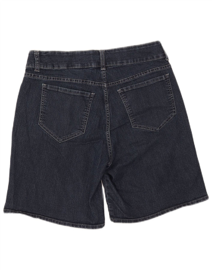 LEE Womens Riders Denim Shorts W32 Large  Navy Blue