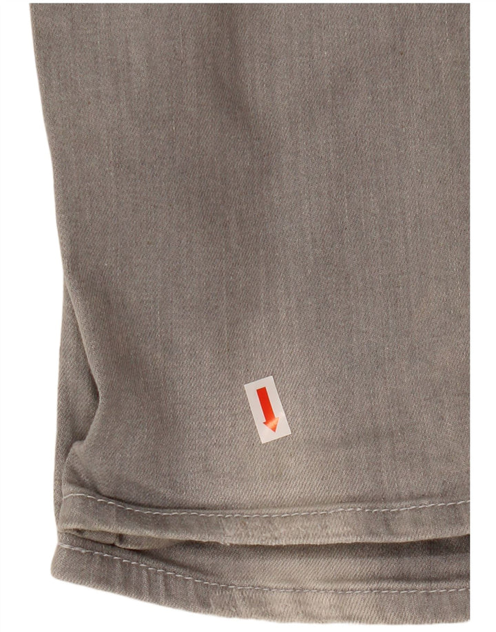 ARMANI JUNIOR Girls Slim Jeans 11-12 Years W26 L29 Grey Cotton